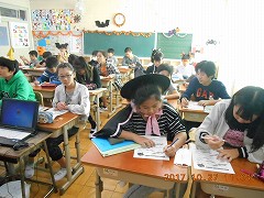 6年生 英語ハロウィンパーティー あま市立甚目寺小学校