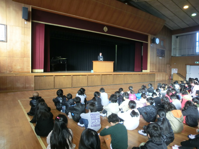 ３楽学期始業式