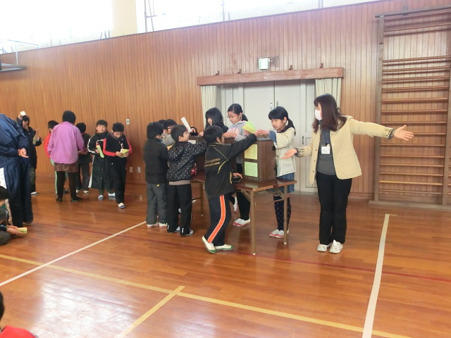 児童会役員選挙