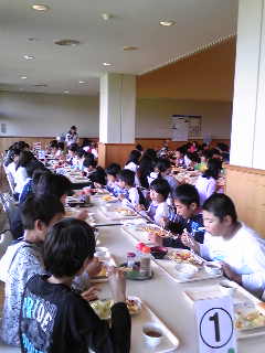 朝食バイキング